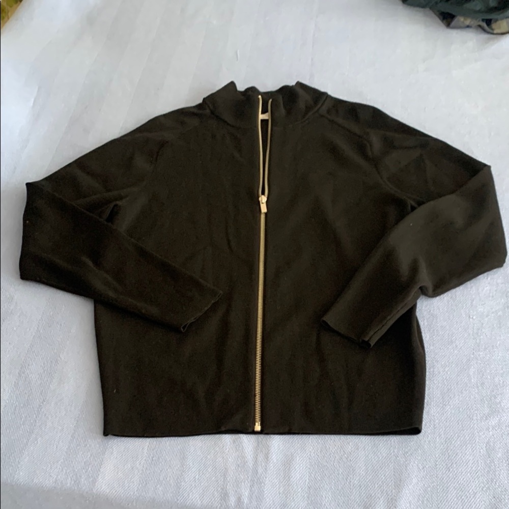 Grana Italian Merino Full Zip Up Sweater